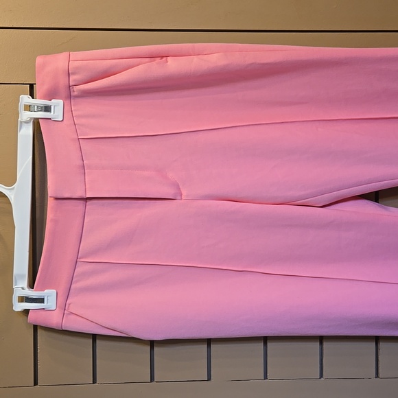 Alice + Olivia DANETTE HIGH RISE FLARE SLIT TROUSER size 8 - Picture 5 of 9